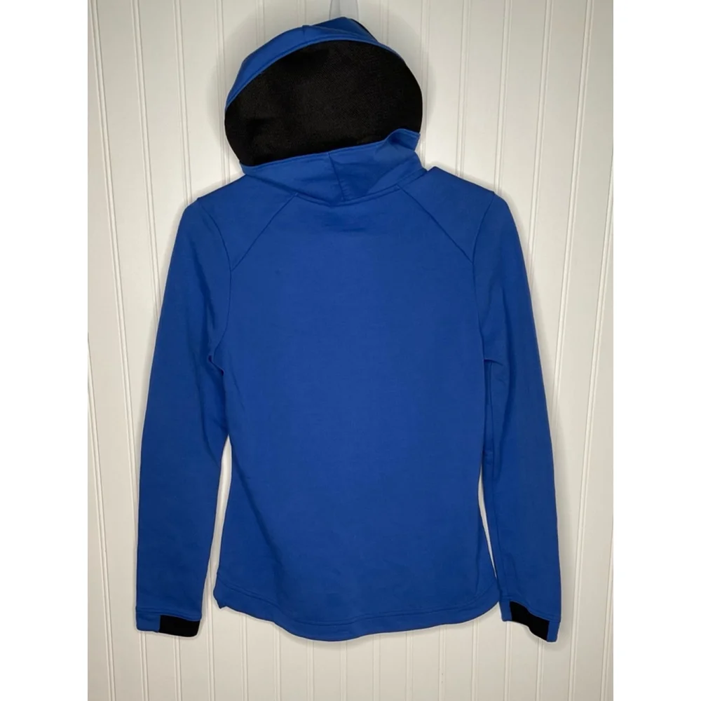 Nike Dri-FIT Showtime Women's Basketball Full-Zip Hoodie Blue small